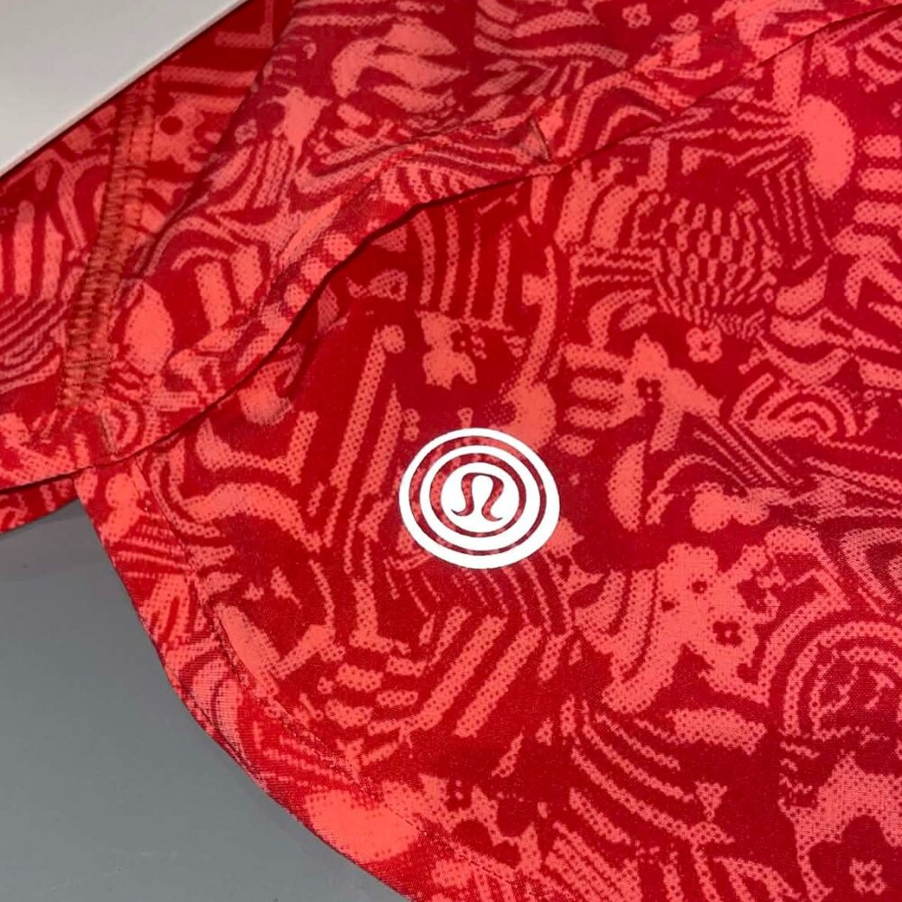 Lululemon Seawheeze  2017 Speed Short NWT – Size 6 Chop Chop Grapefruit / Coral